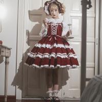 การออกแบบดั้งเดิม Rita jsk Lolita กระโปรงแขวนน่ารักทุกวัน lolita กระโปรงสวยหวาน 6598~