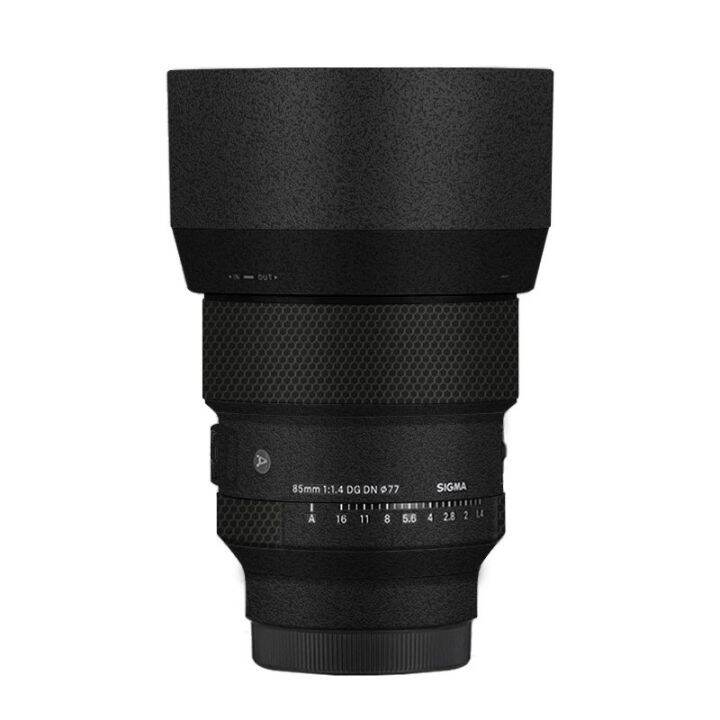 สำหรับ-sigma-art-85-1-4-dg-dn-สำหรับ-sony-e-mount-l-ฟิล์มห่อไวนิลสติ๊กเกอร์ติดบนตัวเครื่องสติกเกอร์ป้องกันเลนส์กล้อง85มม-f1-4-f-1-4