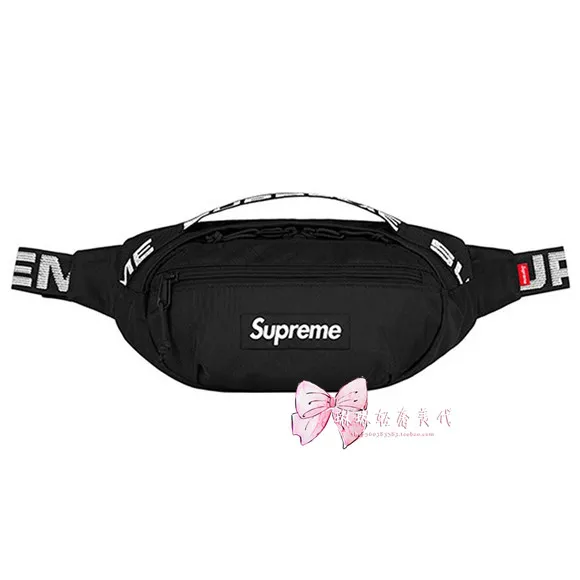 Purchasing Supreme Pocket 18SS 44th Waist Bag shoulder strap LOGO