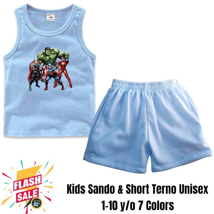 T-Shirt and Pull-On Shorts Set for Toddler Boys