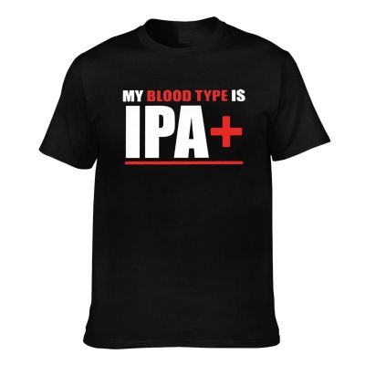 Craft Beer My Blood Type Is Ipa Positive Mens Short Sleeve T-Shirt