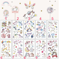 Unicorn medium Nail Tatto tattoo สำหรับเด็ก การ์ตูน คาแรคเตอร์ แทททู ติดเล็บ สติกเกอร์เล็บแบบลอกน้ำ รวมลาย น่ารักทุกลาย✨