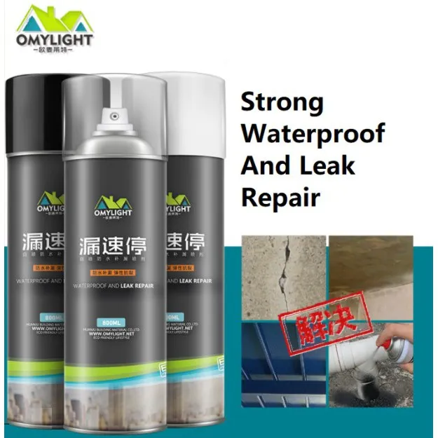 OMYLIGHT Waterproof and Leak Repair Spray 450ml waterproof Lazada PH