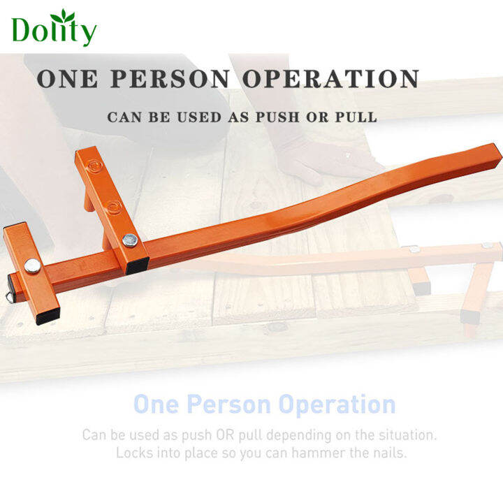 Dolity Decking Board Bender Deck Board Bending Bow Straightening Tool