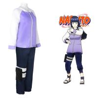 【cw】 Animated Naruto cos Clothing on hinata cosplay Role Play Costumes in Stock ！