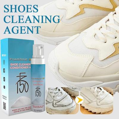 100ml Shoes Cleaning Agent Strengthening Removing Dirt Cleaner Shoes M5R6