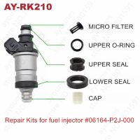 Free Shipping 4sets For Honda fuel injector repair kits For Parts 06164-P2J-000 06164-P2A-000 For AY-RK210