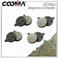 4 Pairs  Bicycle Disc Brake Pads For ZOOM DB280 DB550 DB450 DB350 Caliper  Ex Plus Class Chrome Trim Accessories