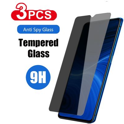 3 PCS Privacy Tempered Glass for Xiaomi Redmi Note 9S 9 Pro 9T 8 8T 7 10 Pro 9A 9C 8A 7A 10 5G Anti Spy Peep Screen Protector