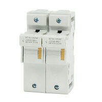 RT18-125AM AC 690V 125A DIN Rail Mount 58Mm X 22Mm 2 P 2เสาผู้ถือฟิวส์