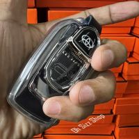 เคสใสซีทรู  รีโมทรถ Toyota Fortuner Leader 2022  ครอบรีโมท 360 องศา หุ้มทั้งหมด (2023 Ultra Thin See Through Transparent TPU Key Case) Toyota Key Sets Model  All New Toyota Fortuner TRD, Toyota Hilux Revo Rocco  3 ปุ่มและ 4 ปุ่มใส่ได้