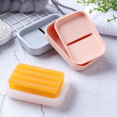 Durable Soap Box Easy to Clean Lightweight Bathroom Storage Rack Soap Holder  Thickened Soap Case Household Supply Soap Dishes