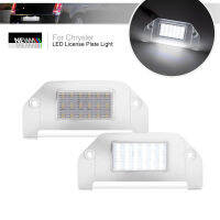 สำหรับไครสเลอร์300 300C 2005-2014ไครสเลอร์ Sebring 2007-2010 LED ไฟป้ายทะเบียน C An BUS ด้านหลังแท็กโคมไฟลงทะเบียนแสง