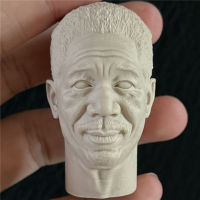 Unpainted 16 Scale Morgan Freeman Head Sculpt สำหรับ12นิ้ว Action Figure ตุ๊กตาภาพวาดการออกกำลังกาย No.092