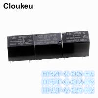 【☊HOT☊】 yan992558181588 รีเลย์ Dip4 2ชิ้น Jzc-32f- Hf32f-G- 005 012 024 -Hs 5V 12V 24V 10a