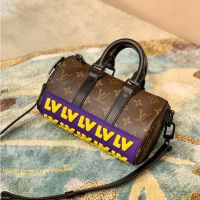 M45788กระเป๋า Ikat Pinggang Cokelat KEEPALL XS MONOGRAM