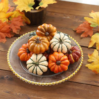 Halloween Christmas Wedding Thanksgiving Fake Pumpkin Decoration Props Artificial Pumpkin