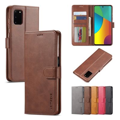 【LZ】 Cover Case For Samsung Galaxy A31 A41 Magnetic Closure Luxury Vintage Flip Wallet Leather Phone Bags For Samsung A 31 41 Fundas