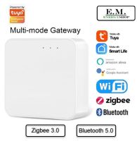 Tuya ZigBee Gateway 3.0 รุ่นใหม่ Wifi + Bluetooth 5.0 Multi-mode IoT Smart Home ใช้ร่วมกับ Google Home ได้และสามารถสั่งการด้วยเสียงผ่าน Google Assistant Alexa ได้