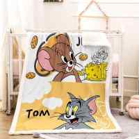 Mini Big Mouse Donald Duck 3D warm Plush Fleece Blanket picnic sofa