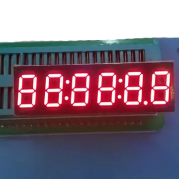 Segmented Lcd Display Numbers. Digital Time Timer Signs, Tech