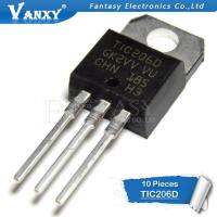 10PCS TIC206D TO-220 TIC206 TO220 400V 4A ใหม่เดิม