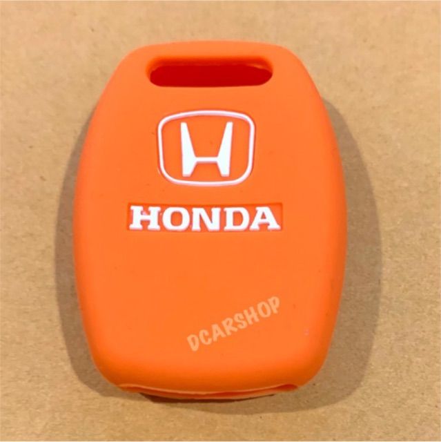 ราคาถูกที่สุด-ซิลิโคนกุญแจรถ-honda-ฮอนด้าเก่า-2ปุ่ม-สีส้ม-ตกแต่งรถยนต์-ยานยนต์-คิ้วฝากระโปรง-เบ้ามือจับ-ครอบไฟท้ายไฟหน้า-หุ้มเบาะ-หุ้มเกียร์-ม่านบังแดด-พรมรถยนต์-แผ่นป้าย