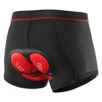 Cycling Shorts Bicycle Underwear Breathable Quick Drying Thick Silicone Cushion Gel Pad Shockproof Unisex MTB Bike Short Pants Saddle Covers