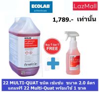 22 Multi-Quat Sanitizer 2.0 Lt. Free 22 Multi-Quat (Use Solution) 1 Foggy 710 ml.