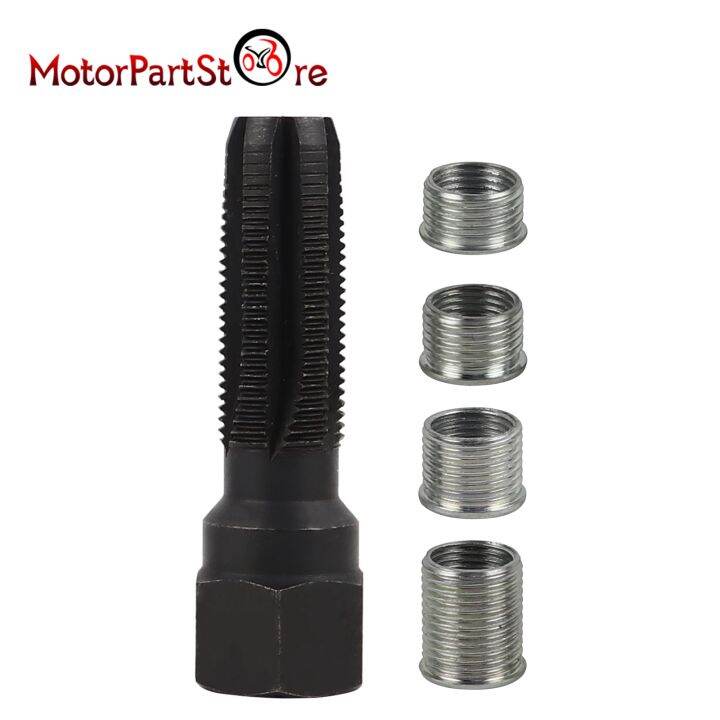 14mm Cylinder Head Rethread Kit Spark Plug Thread Repair Tool M14 x 1.