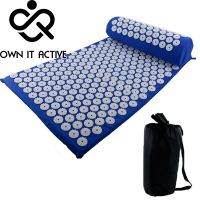 Massager Cushion Back Body Massager Acupuncture Cushion Mat Yoga Lotus Spike Acupressure Mat Acupuncture Massage Yoga Mat Pillow