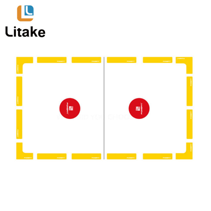 lankebike-ชุดที่ขีดเส้นสนามในห้างสรรพสินค้ากันลื่นที่พันข้อศอกสำหรับเทนนิสสนามสำหรับฝึกความทนทานเตะบอลแบดมินตัน