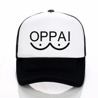 2023 One Punch Man Hero Saitama Oppai Baseball Cap Adjustable Mesh Hat Trucker Hat