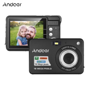 Andoer 720P HD 18M máy ảnh kỹ thuật số Video Máy Quay Với 2Pcs Có Thể Sạc