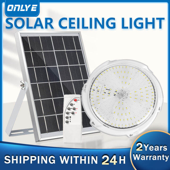 Solar Ceiling Light Porch Lights SolarPower Ceiling Lamp Indoor Home