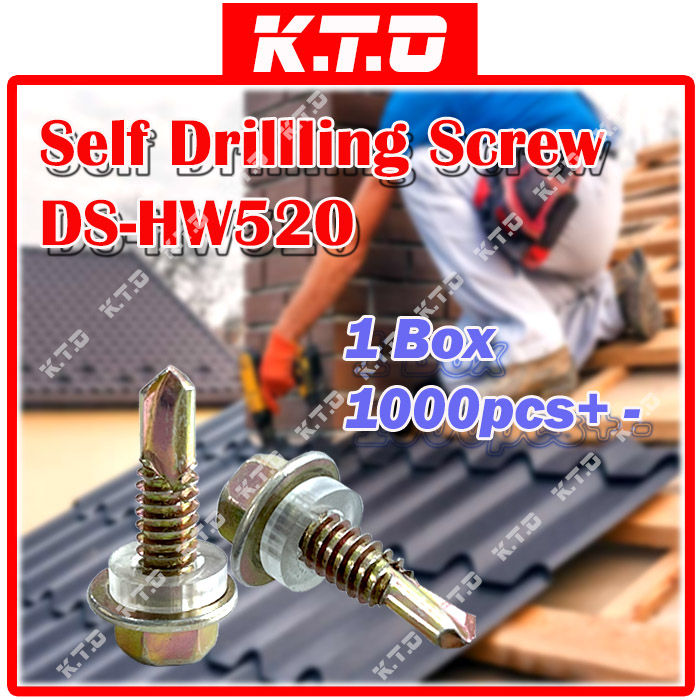 Self Drilling Screw Ds Hw 520 Awning Screw Skru Atap Skru Bumbung