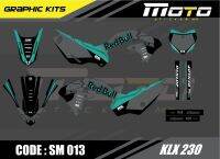 สติ๊กเกอร์วิบาก KAWASAKI KLX 230 ทั้งคัน Graphic kit สติ๊กเกอร์เคลือบเงา สุดคุ้ม