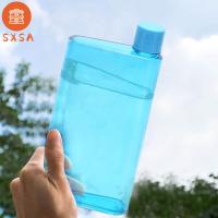 SXSA A5ศิลปะแบบใช้ซ้ำได้/A6แบบพกพาโปร่งใสกระบอกน้ำมล.ขวดสำหรับดื่มแก้วน้ำดื่ม