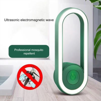 Electric Ultrasonic Pest Repeller Control Mosquito Night Light Repellent Traps Mice Rat Rodent Anti Mosquito Pest Reject Control Insect Powered insect Pest Catcher Killer Electromagnetic Pest Reject