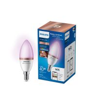 ( Pro+++ ) สุดคุ้ม WiZ Color Ambiance bulb - หลอดไฟเปลี่ยนสีอัจฉริยะ เปลี่ยนสีได้ 16 ล้านสี ขั้ว E14 ราคาคุ้มค่า หลอด ไฟ หลอดไฟตกแต่ง หลอดไฟบ้าน หลอดไฟพลังแดด