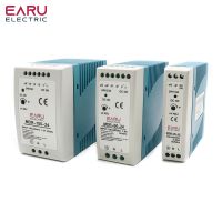 ┇№ MDR-10W 20W 40W 60W 100W AC100-240V Input Mini Din Rail Switch Power Supply Voltage Transformer DC 5V 12V 15V 24V 48V Output