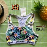 ? NATRADA BIKINI ชุดว่ายน้ำแฟชั่น ทูพีซขายาว มือหนึ่ง พร้อมส่งจากไทย SIZE XS