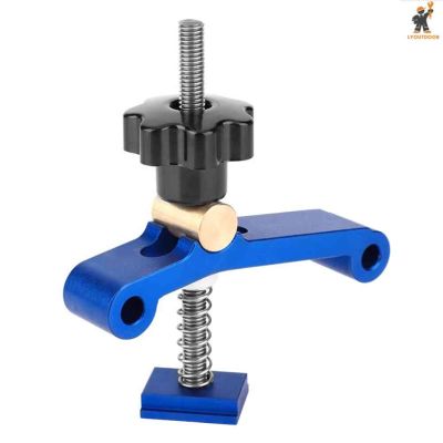 【Hot 】Woodworking T-Track Hold Down Clamp T-Slot Table Workbench Wood Fixture Jig