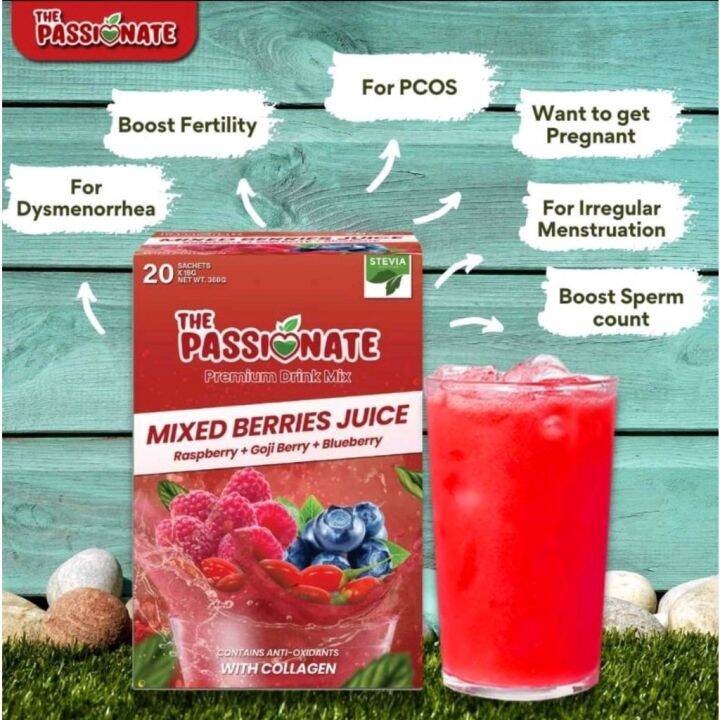 The Passionate Mixed Berries (For Fertility Pregnancy and Reproductive