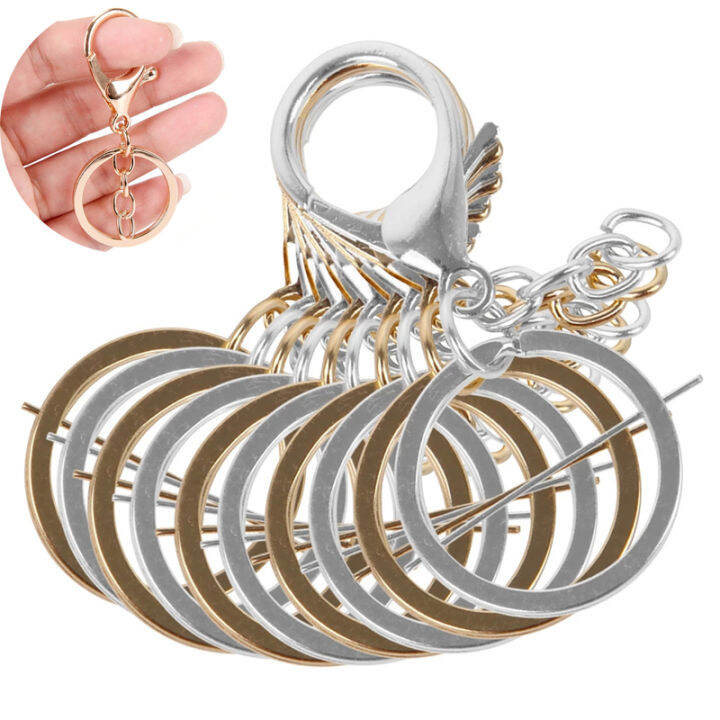 5pcs Lobster Clasps Swivel Trigger Clips Snap Hooks Bag Keychain Waist