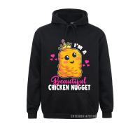 Im A Beautiful Chicken Nugget Kawaii Nug Life Nuggets Lover Sudadera con capucha para niños sudaderas con estampado Retro Ropa deportiva