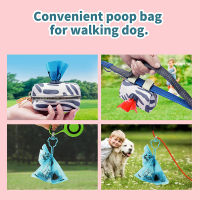 Pet Poop Bag Dog Waste Garbage Bags Hand Free Clip Eco-friendly for Outdoor Leak-Proof Pet Bags Litter Cleaning 120270 Pieces