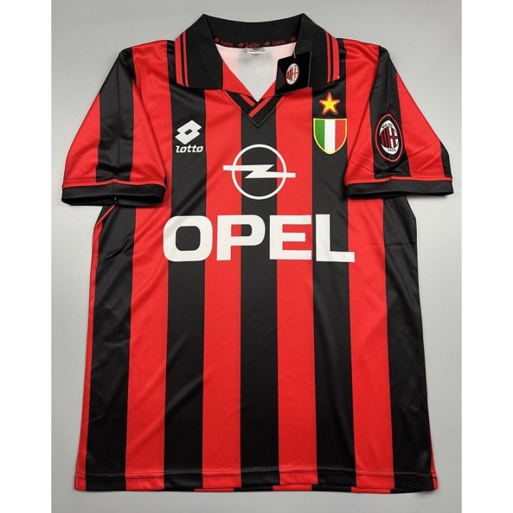 เสื้อบอล-ย้อนยุค-เอซี-มิลาน-เหย้า-1996-retro-ac-milan-home-เรโทร-คลาสสิค-1996-97