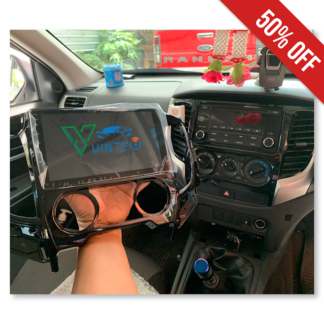 vinteo-จอแอนดรอยติดรถยนต์-android-11-ram2rom32-ตรงรุ่น-mitsubishi-new-triton-2015-2021-พร้อมปลั๊กแปลงกล้องถอย-ใช้กล้องเดิมได้-พวงมาลัยมัลติ-คุมได้ปกติ