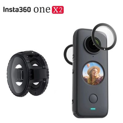 Panoramic Camera Premium Lens Guards ,10m Waterproof Complete Protection Case For Insta 360 ONE X2 Action Camera Accessories